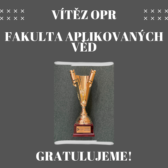 FAV vítězem soutěže O pohár rektora