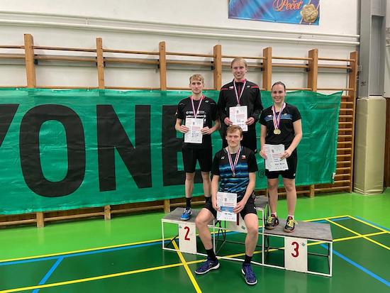ČAH 2021 - Úspěšní badmintonisté ZČU